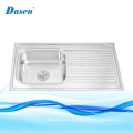 Foshan OEM Built-in Drainboard SUS304 Fregadero 500 mm con protección de borde